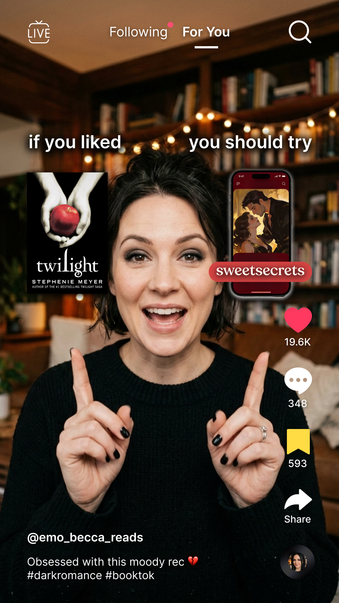Sweetsecrets Facebook ad