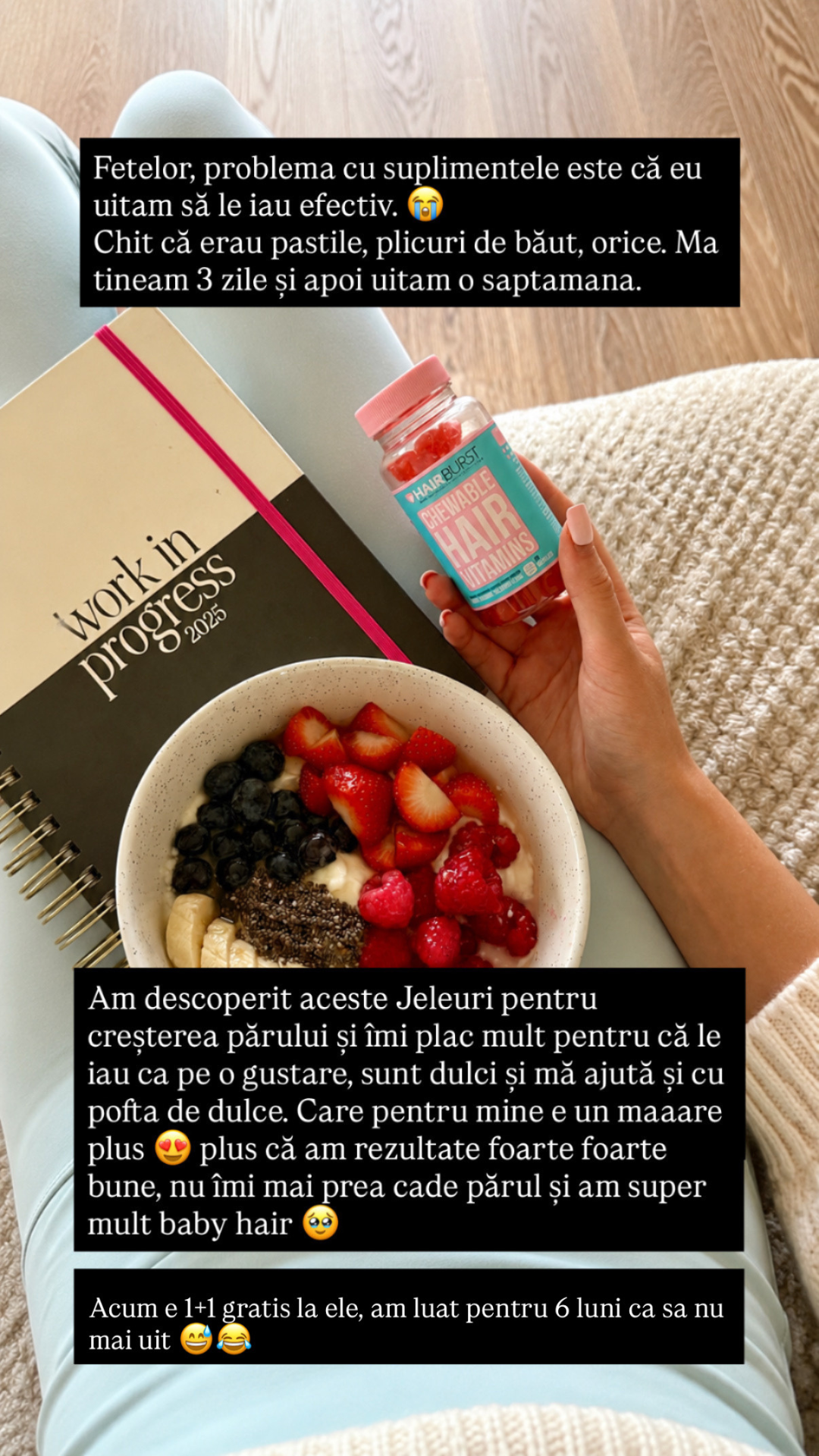 Myhair.journey Facebook ad: Ofertă exclusivă: 1+1 GRATIS la Toate Vitaminele