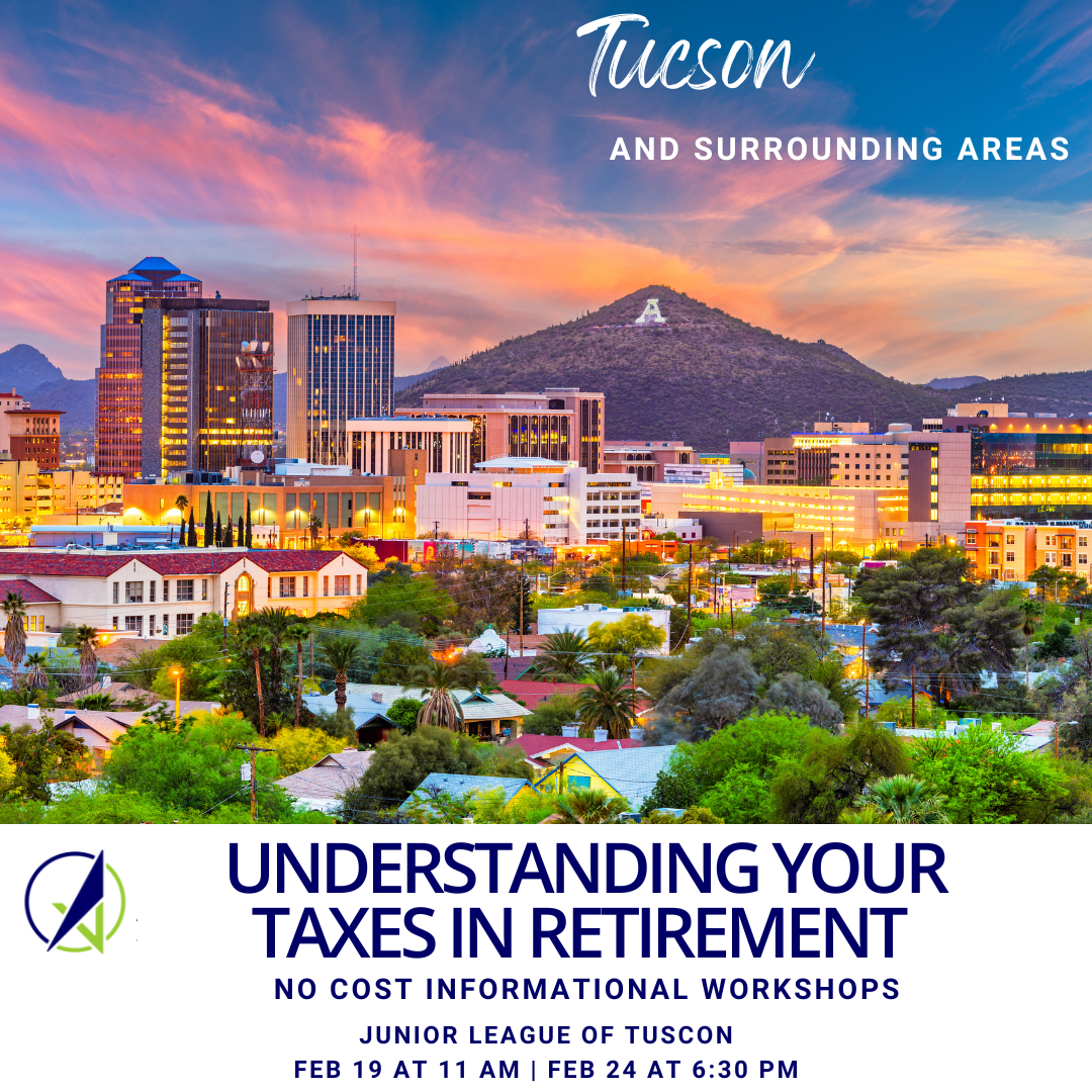 RSVP.org Facebook ad: TAXES IN RETIREMENT WORKSHOP IN TUCSON
