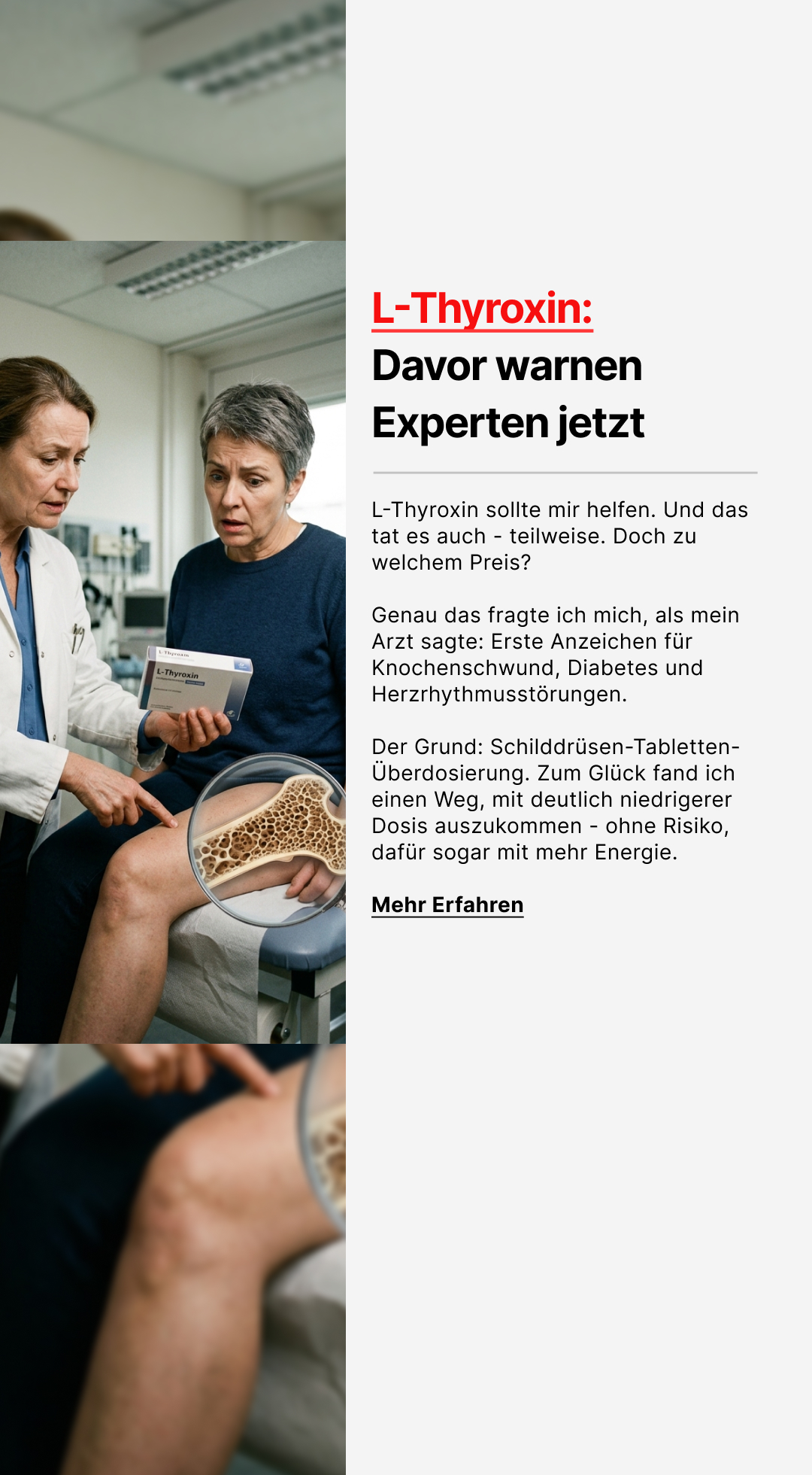 Mission Schilddrüse Facebook ad
