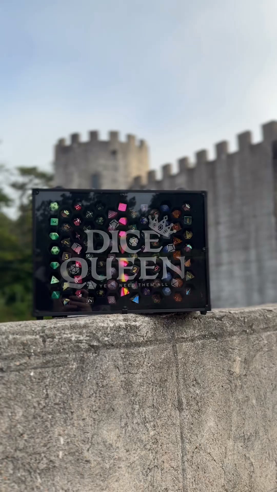 Emberglow Gaming Facebook ad: Chest of Hoarding | TTRPG Dice Storage Solution