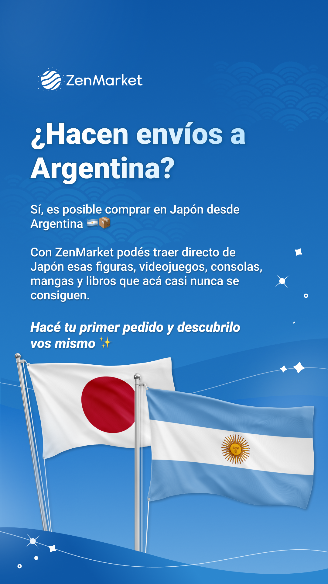 ZenMarket - Compras a Japón Facebook ad from Oct 7, 2025