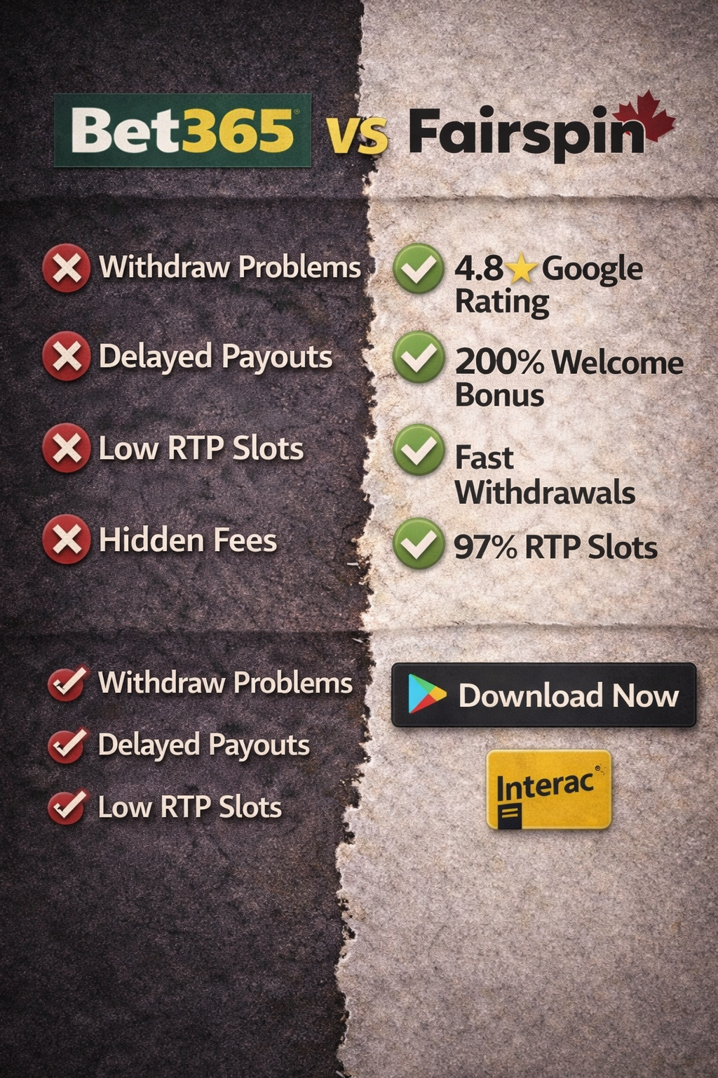 Fairsp1n Facebook ad from Mar 14, 2026