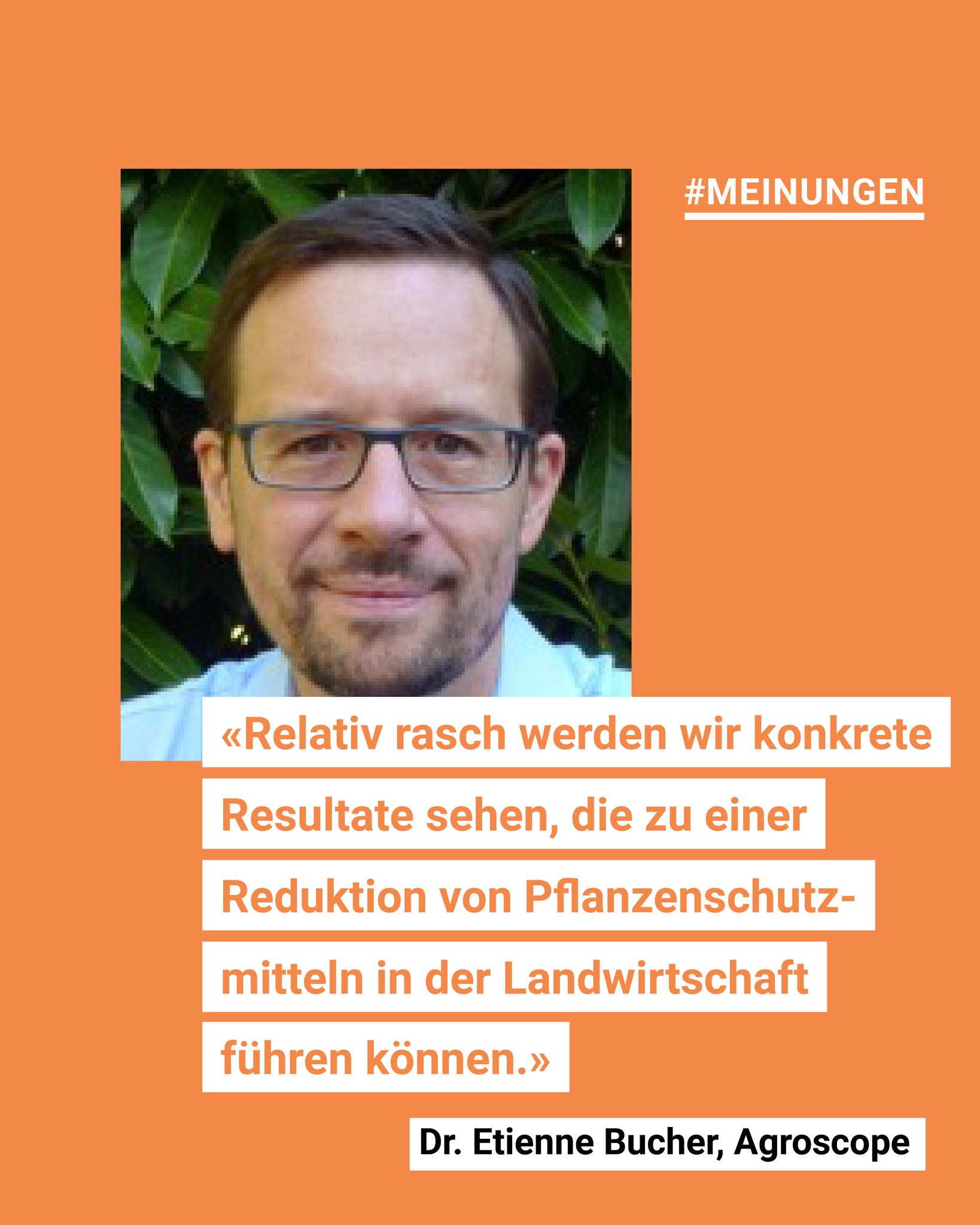swiss-food.ch Facebook ad: Klimawandel & Pestizidreduktion: Was bringen uns neue…