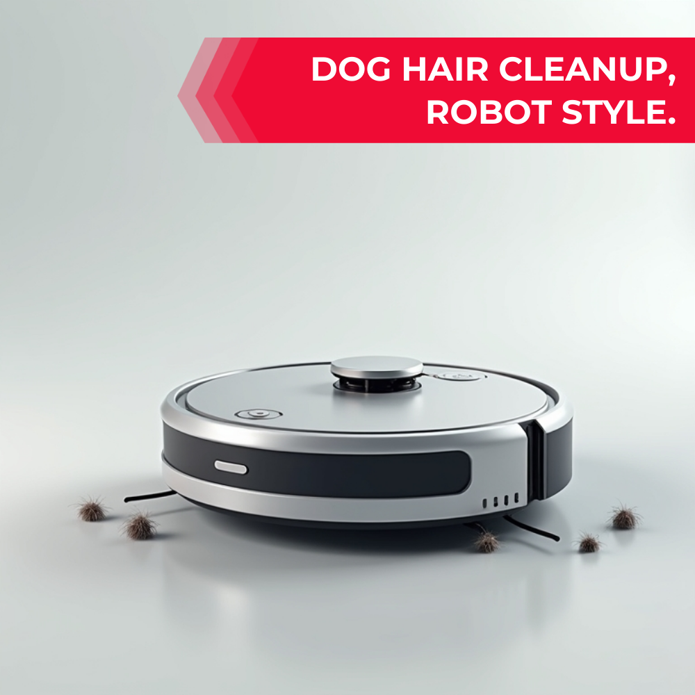 Discover FreshTopicsNow Facebook ad: Best Robot Vacuums For Dog Hair!