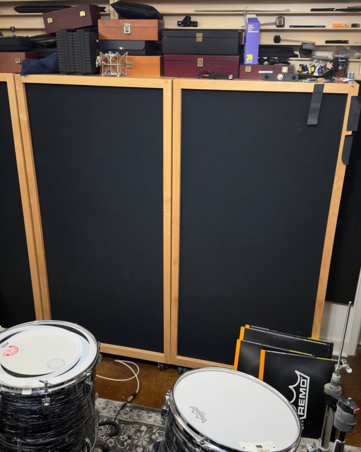 David Taylor Facebook ad: Acoustic Bass traps and Quadratic Diffuser Absorbers