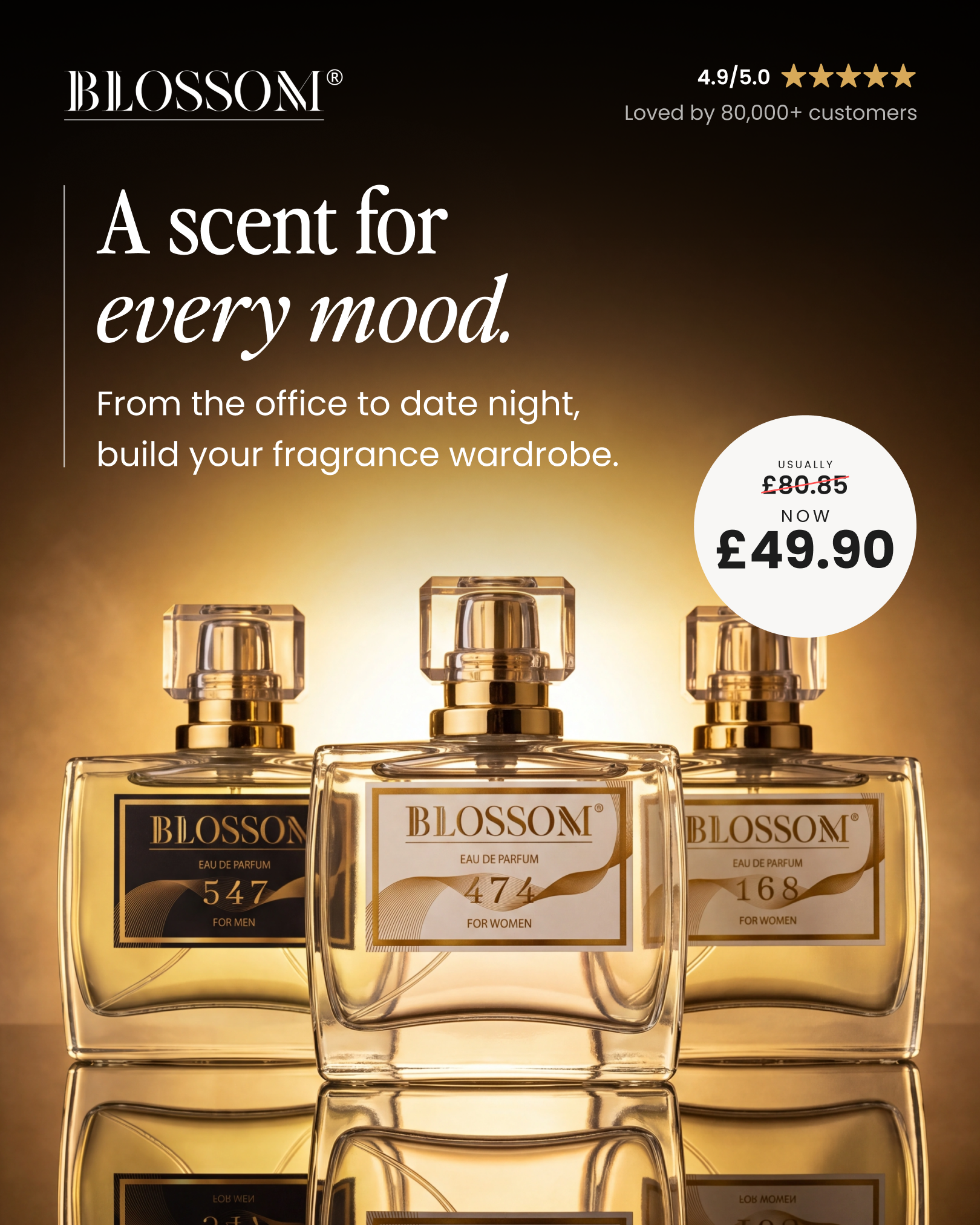 Blossom Perfumery Facebook ad