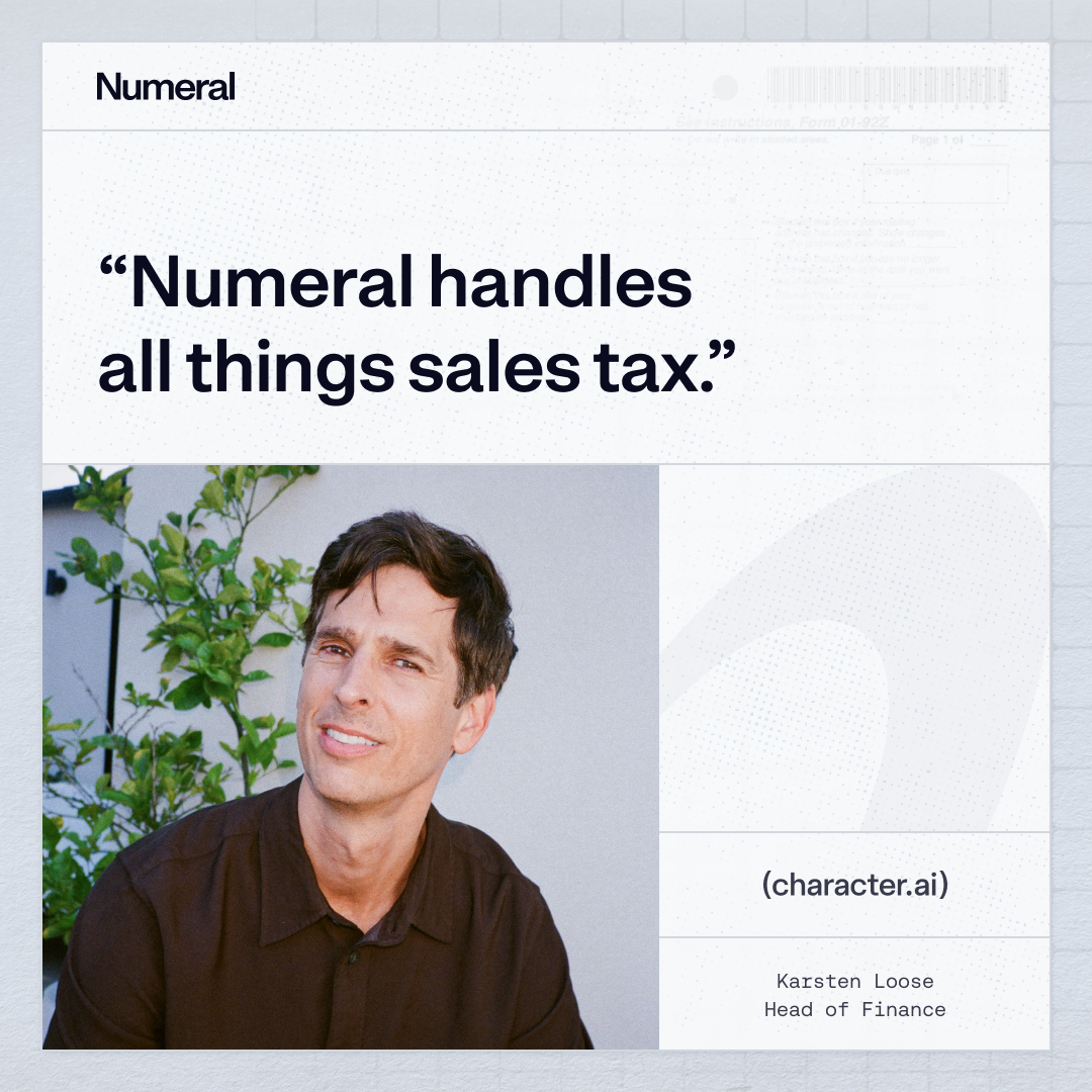 Numeral Tax Facebook ad