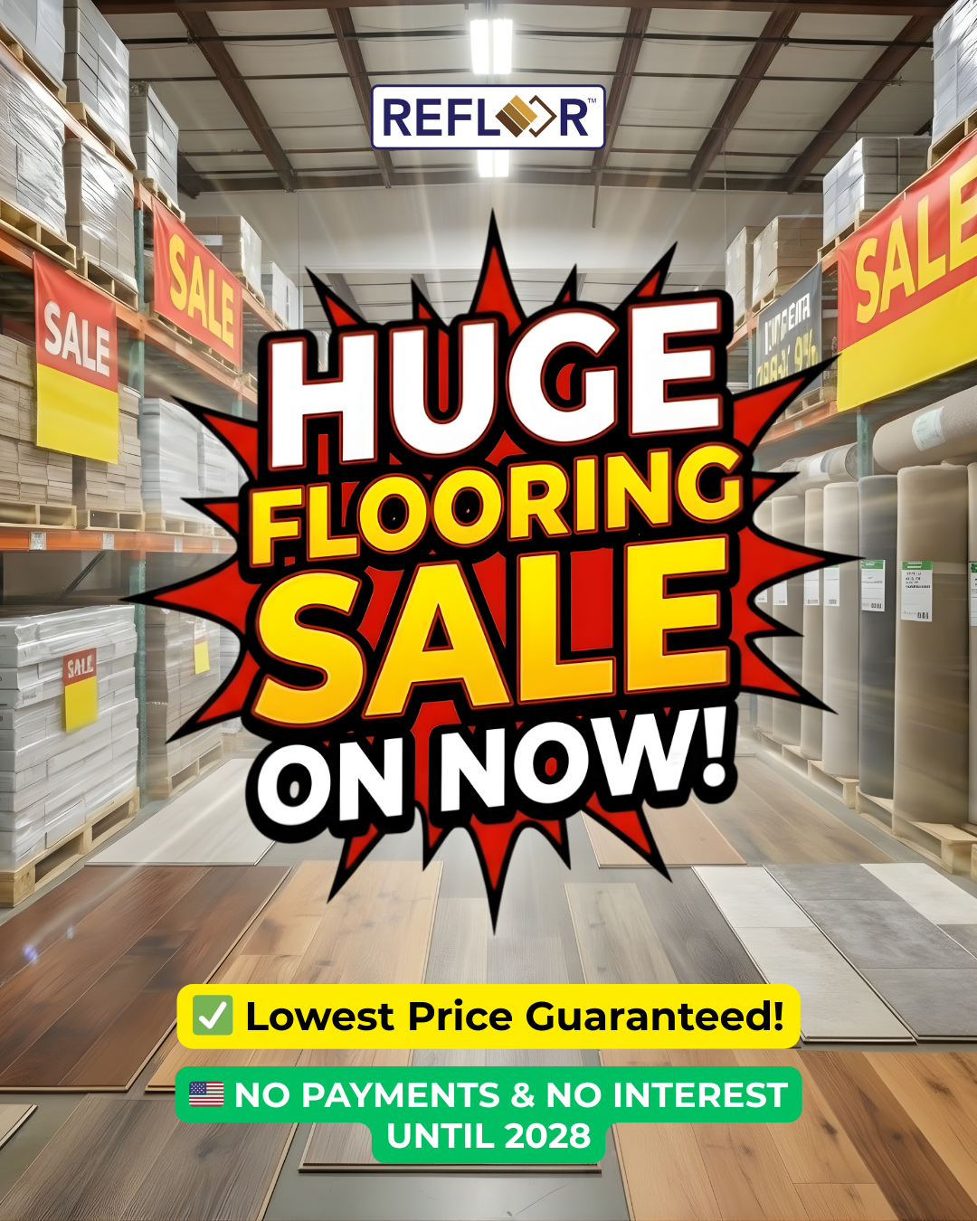 Refloor Facebook ad