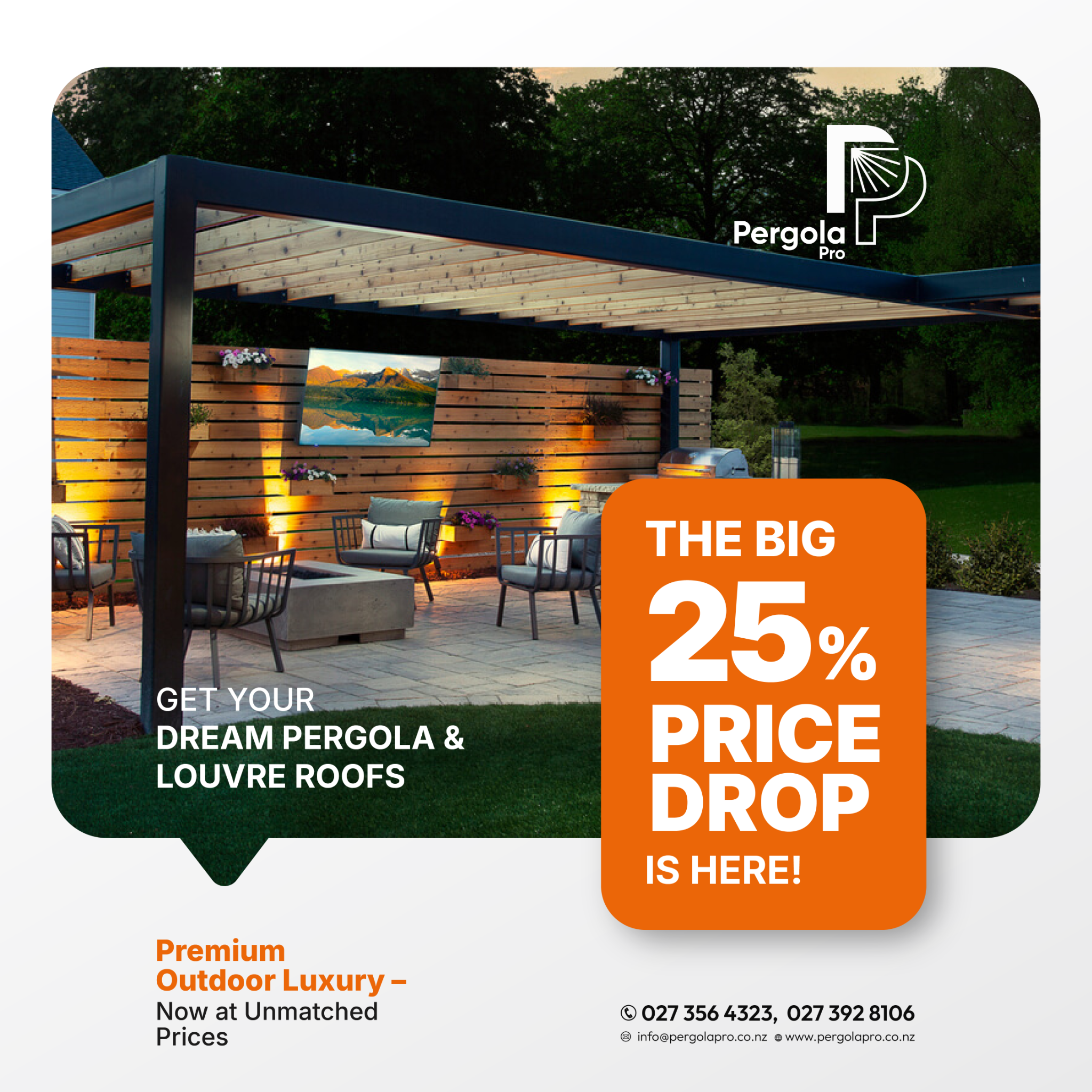 Pergola Pro Facebook ad
