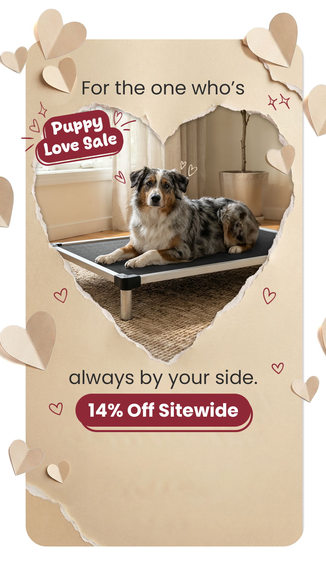 K9 Ballistics Dog Beds Facebook ad