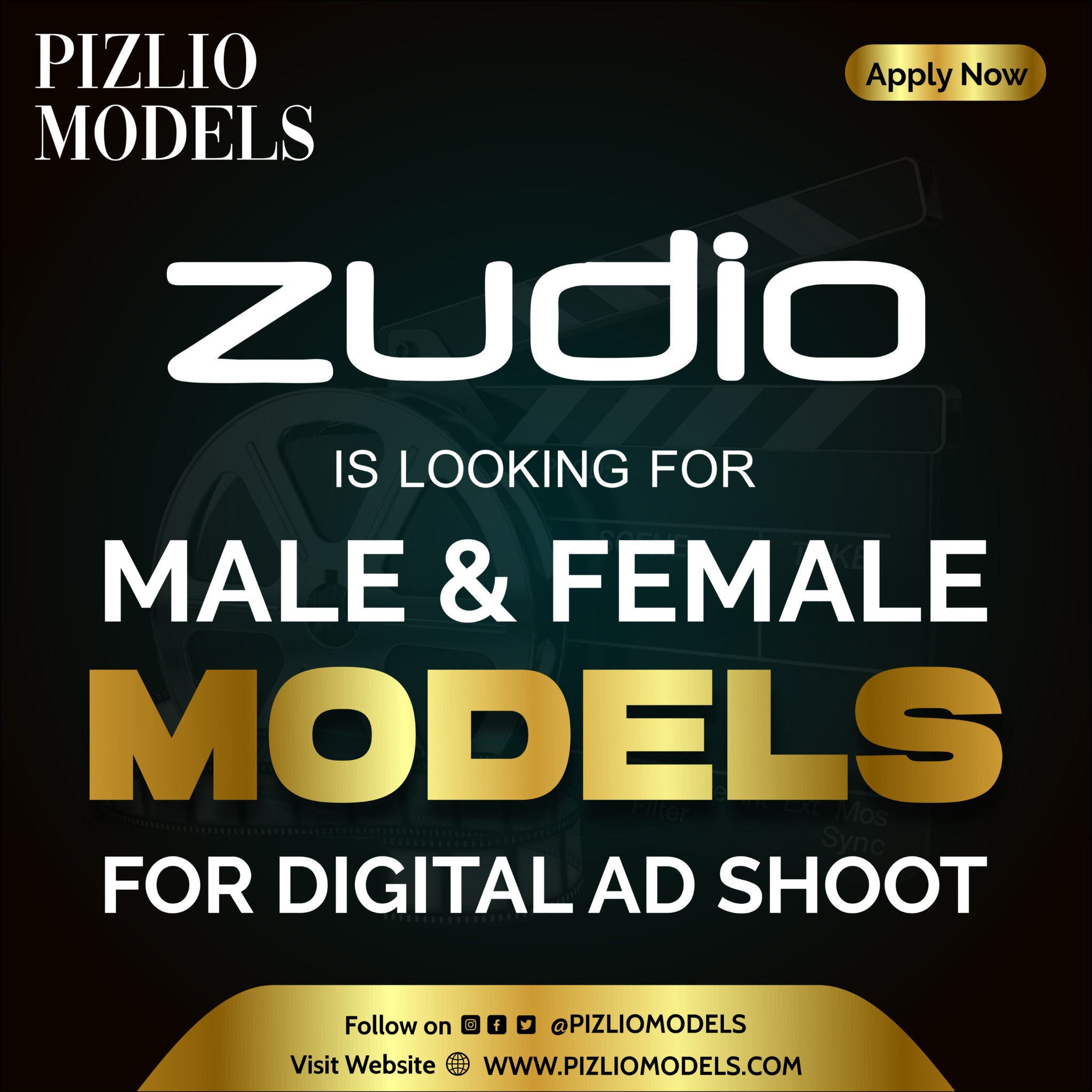 Pizlio Models Facebook ad