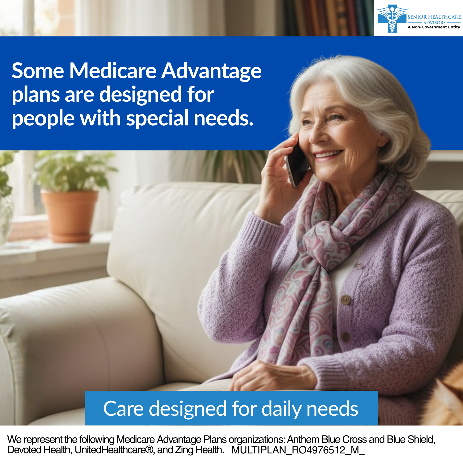 Senior Healthcare Advisors Facebook ad