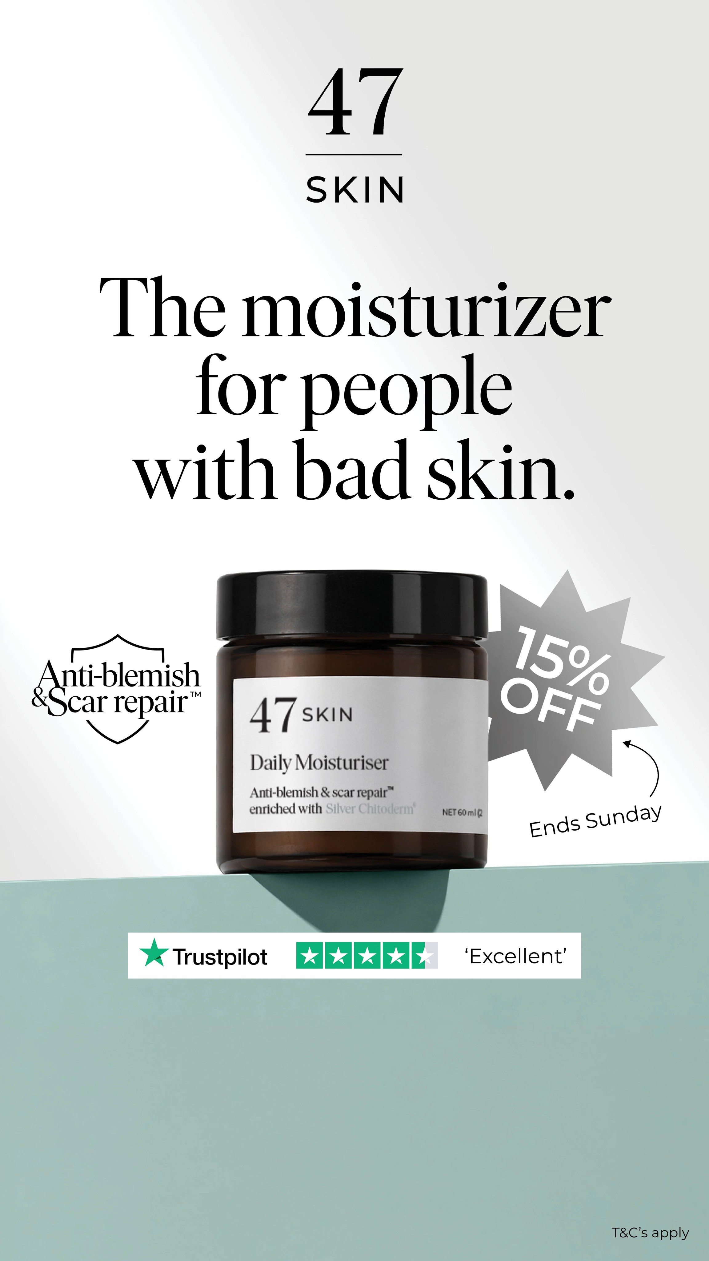 47Skin Facebook ad