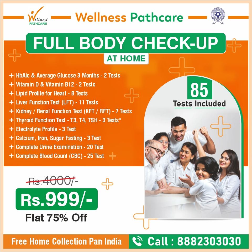 Wellness Pathcare I Mfine Facebook ad