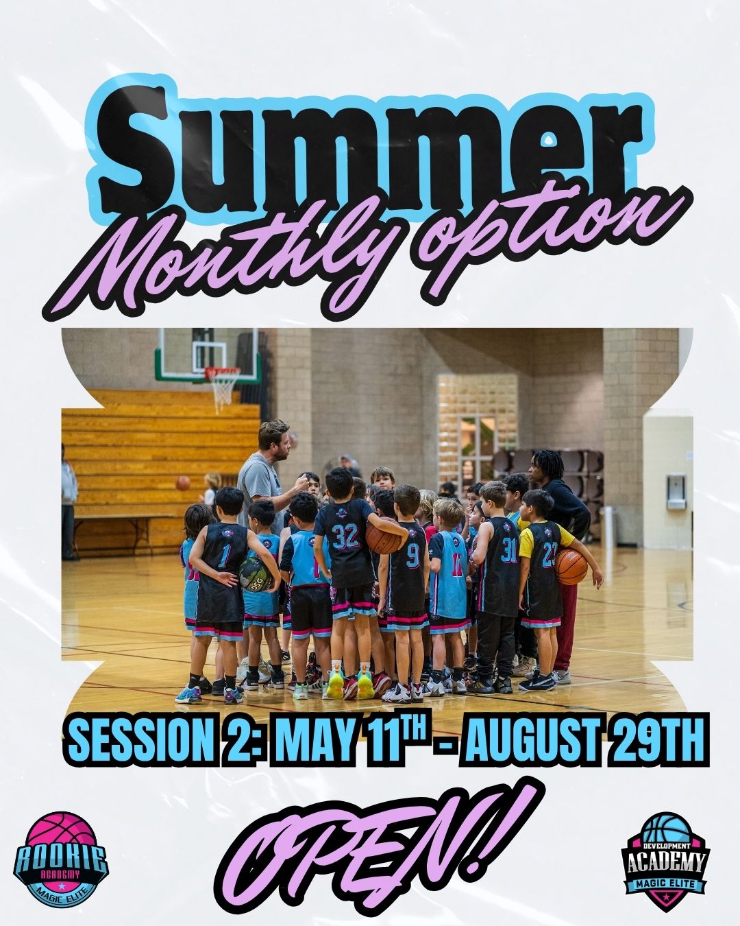 Magic Elite Basketball Facebook ad: Limited Spots: Register Now