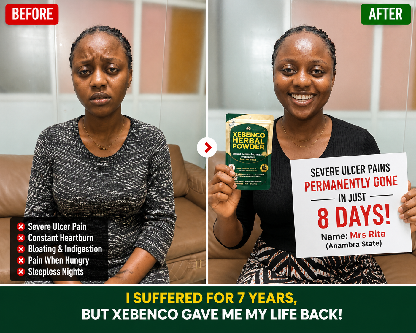 ULCER CURE Facebook ad from Jun 23, 2026