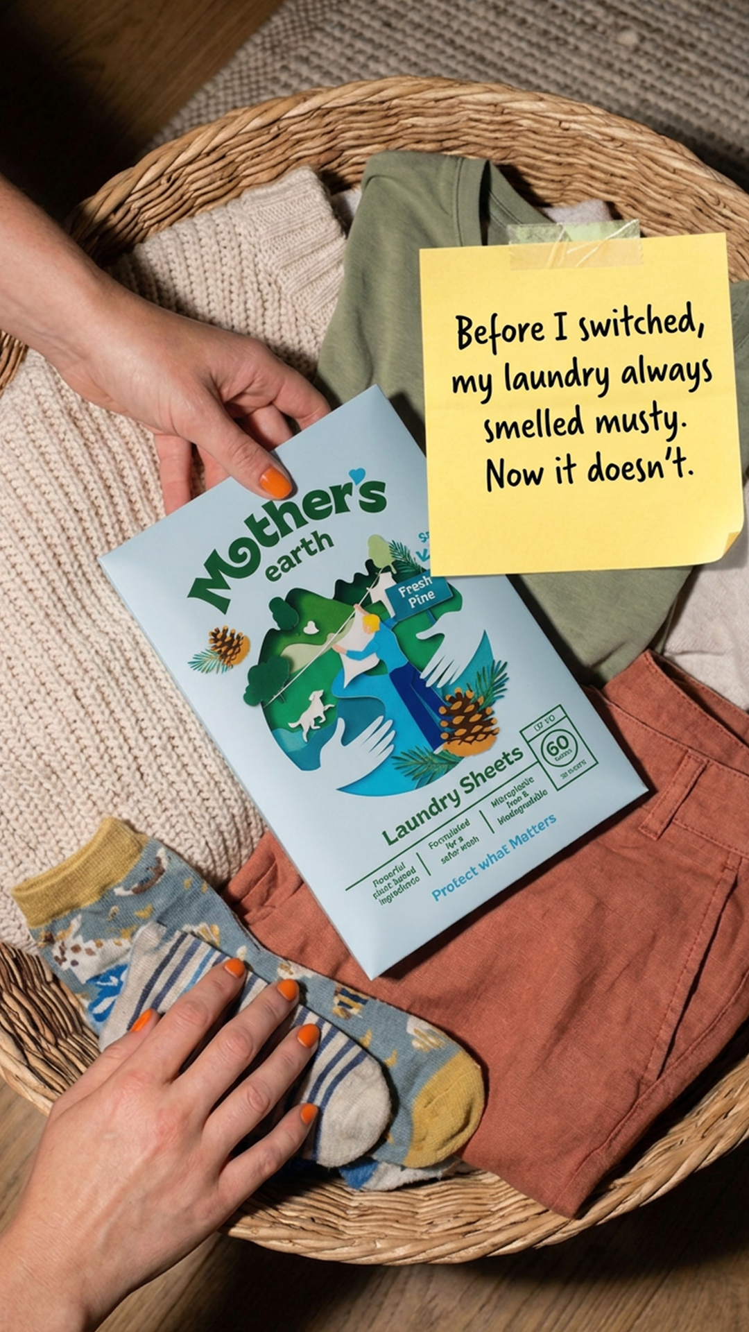 Mothers Earth Facebook ad