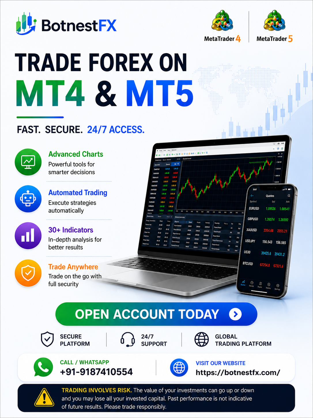 Bot Nest FX Facebook ad: Upgrade Your Trading with AI Automation