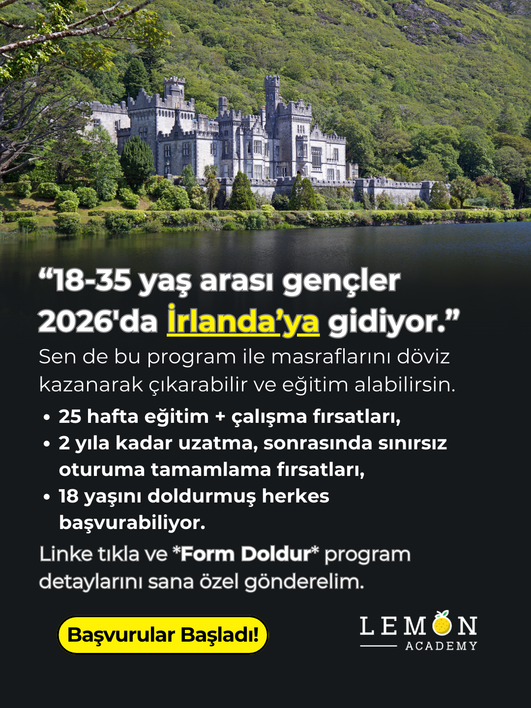 Lemon Academy Yurtdışı Eğitim Danışmanlığı Facebook ad