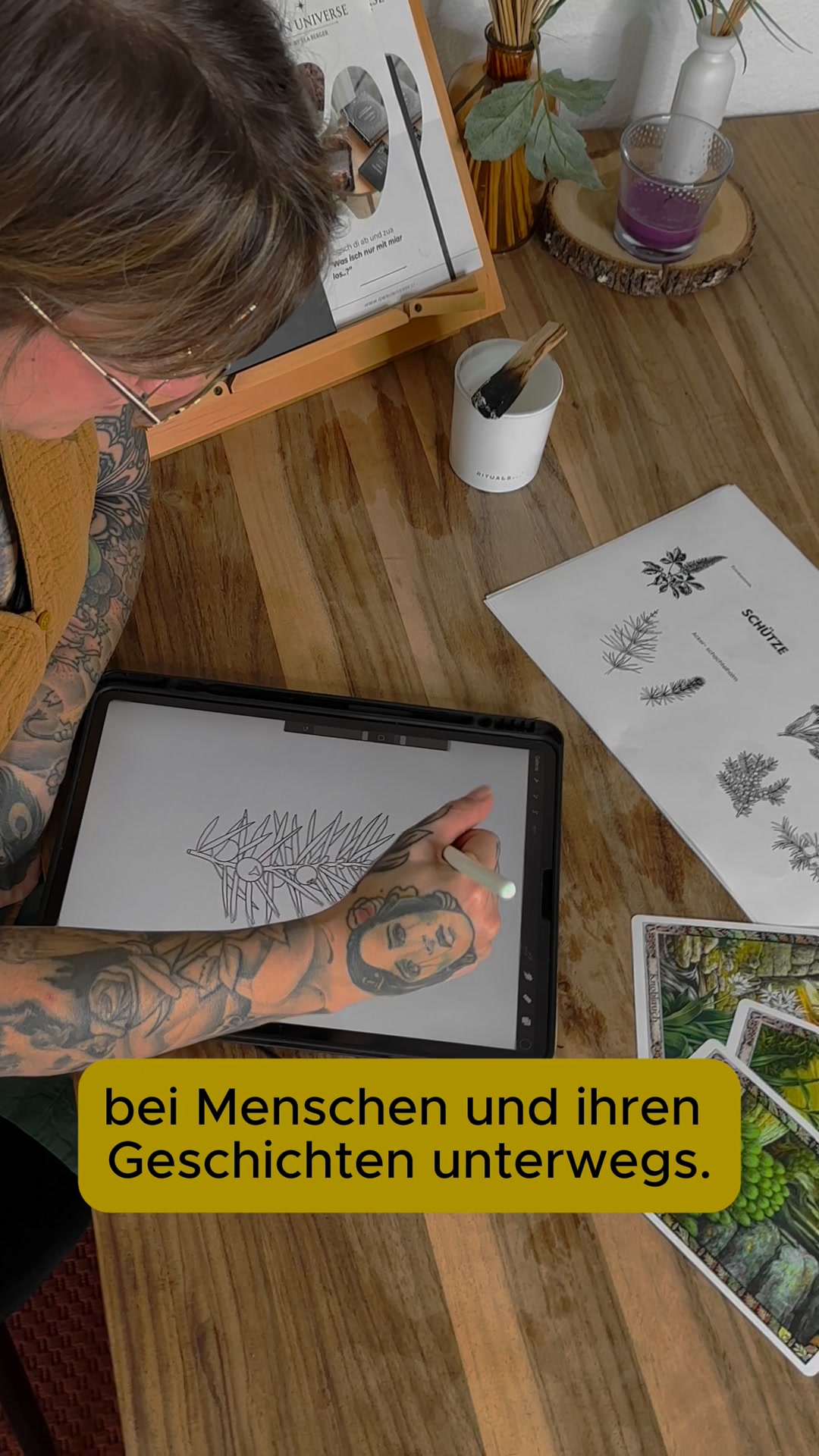 Ela Berger Facebook ad: Finde dein Symbol für Klarheit & Stärke
