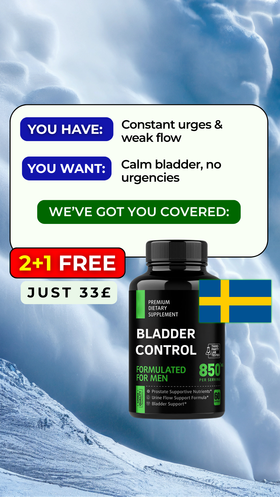 Fyne Supplements Facebook ad