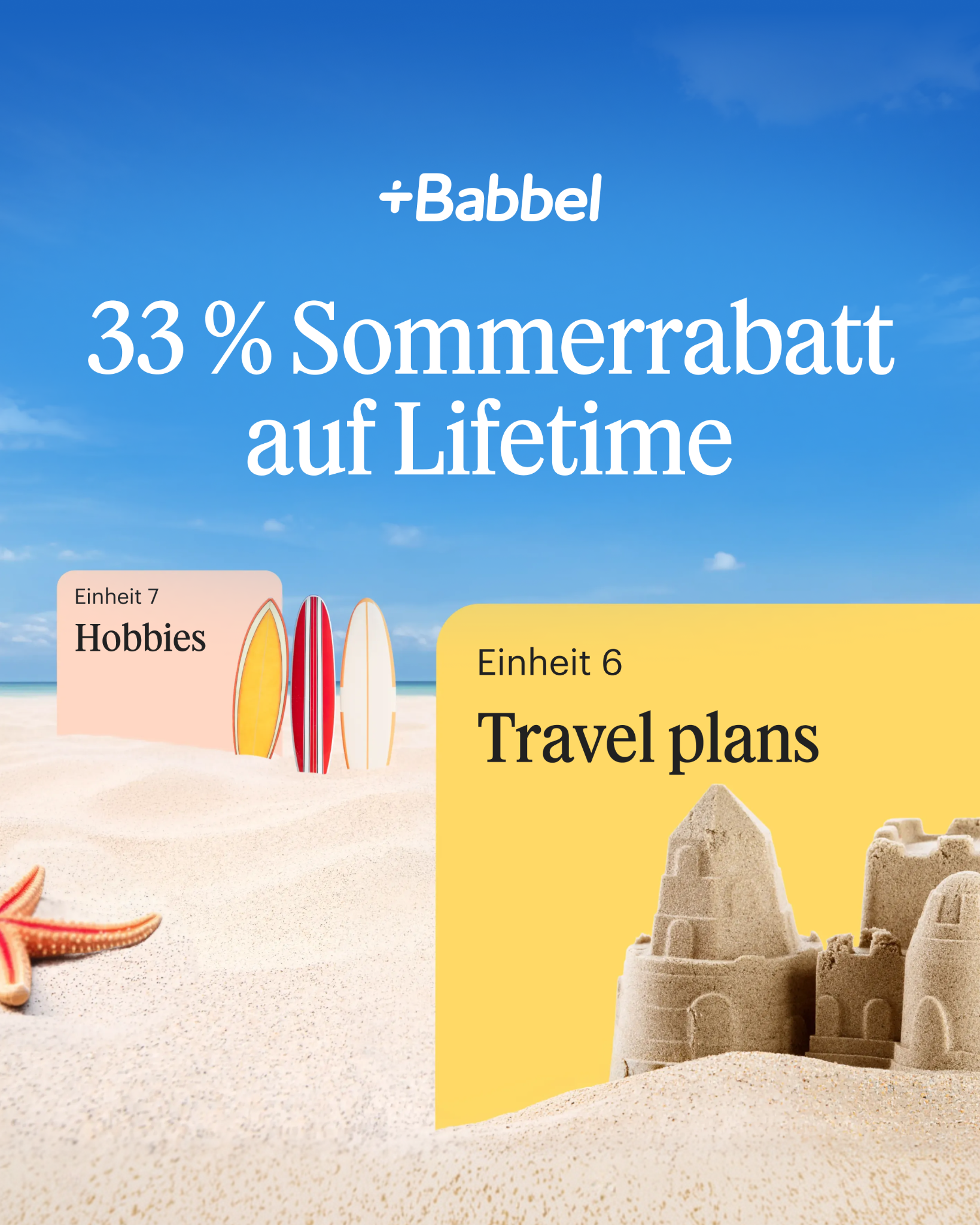 Babbel Facebook ad