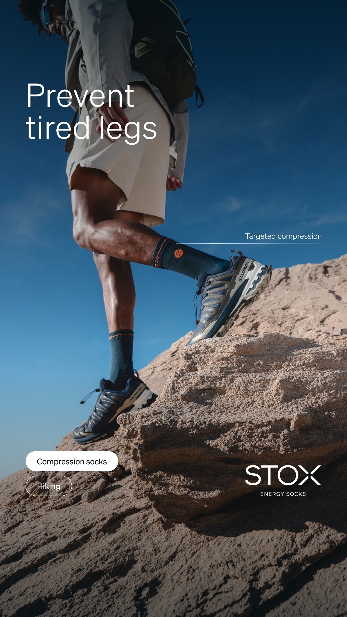 STOX Energy Socks Facebook ad