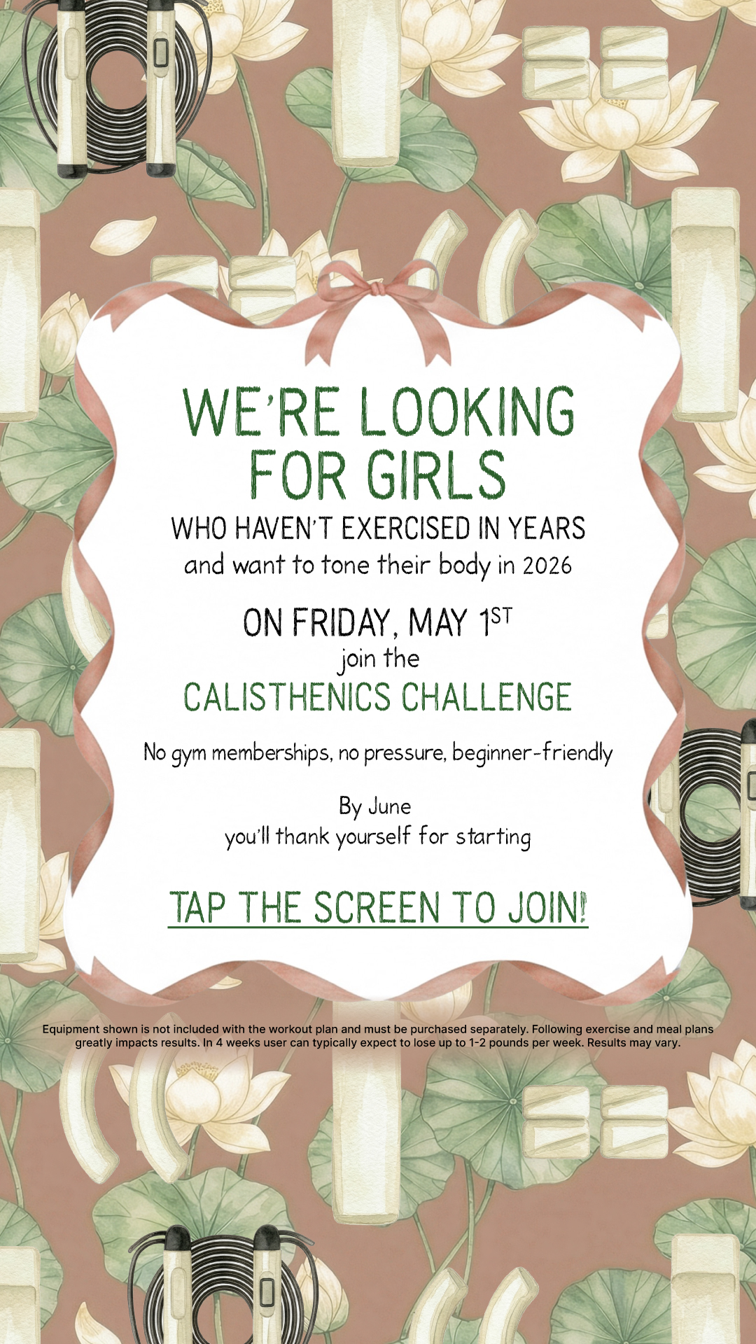 Lessie Fitness Facebook ad