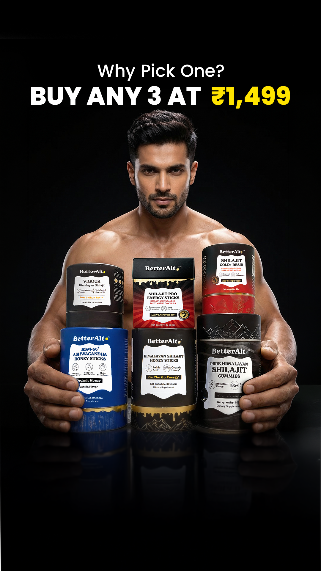 Betteraltindiashop Facebook ad from Mar 18, 2026