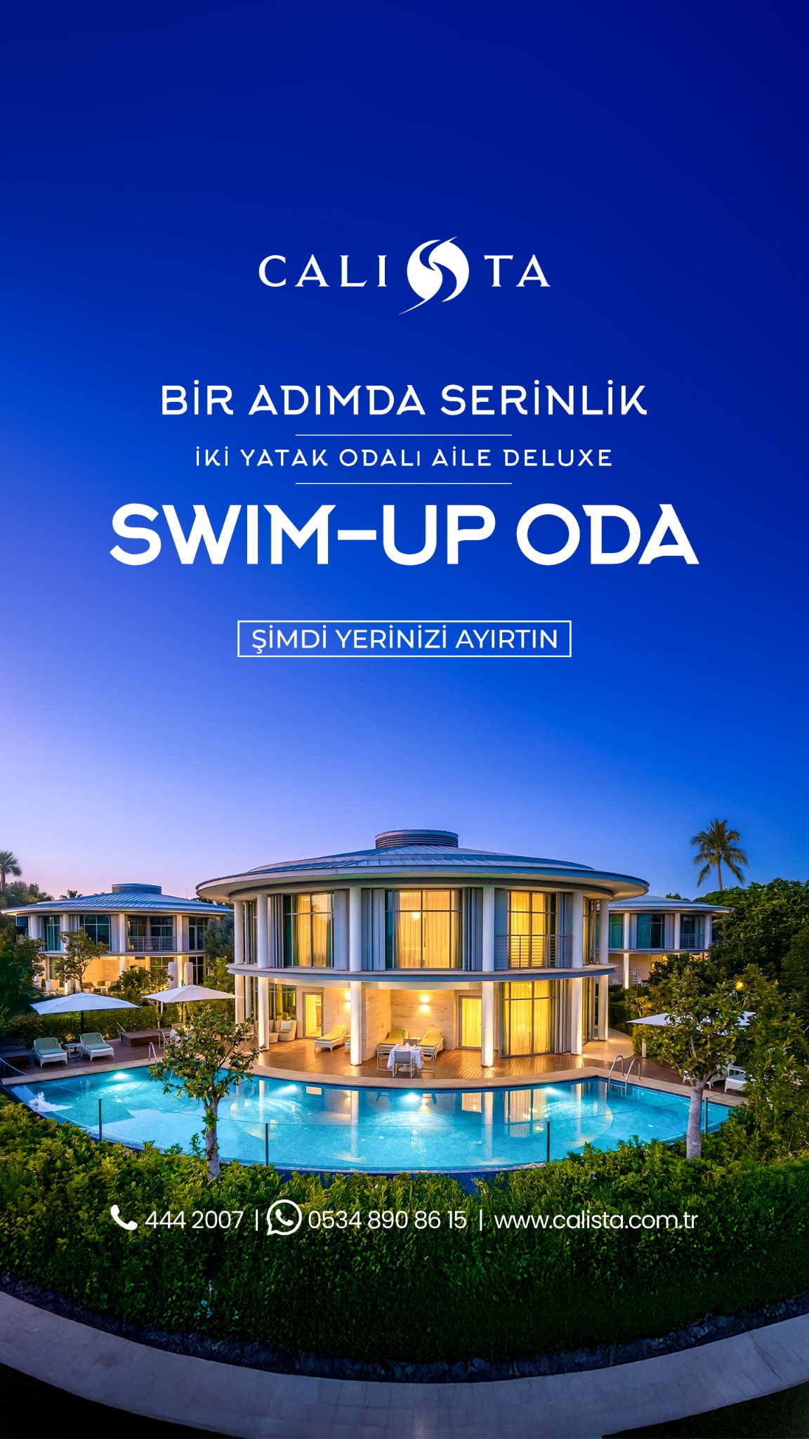 Calista Luxury Resort Facebook ad