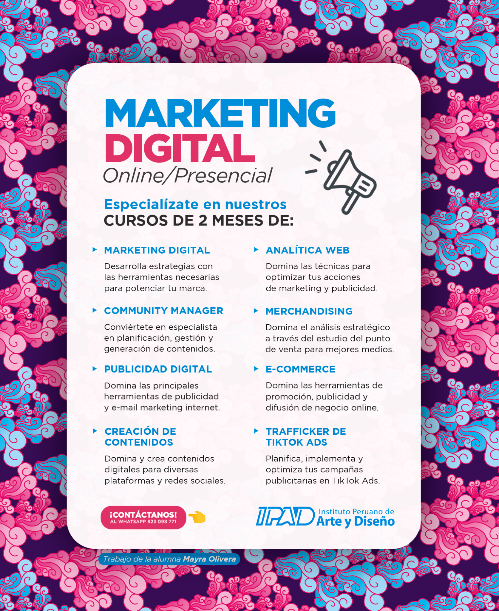 IPAD - Instituto Peruano de Arte y Diseño Facebook ad