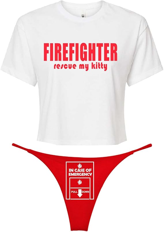 NEBeauty Facebook ad: NE Beauty Fire Fighter Costume For Women Cosplay Thong and…