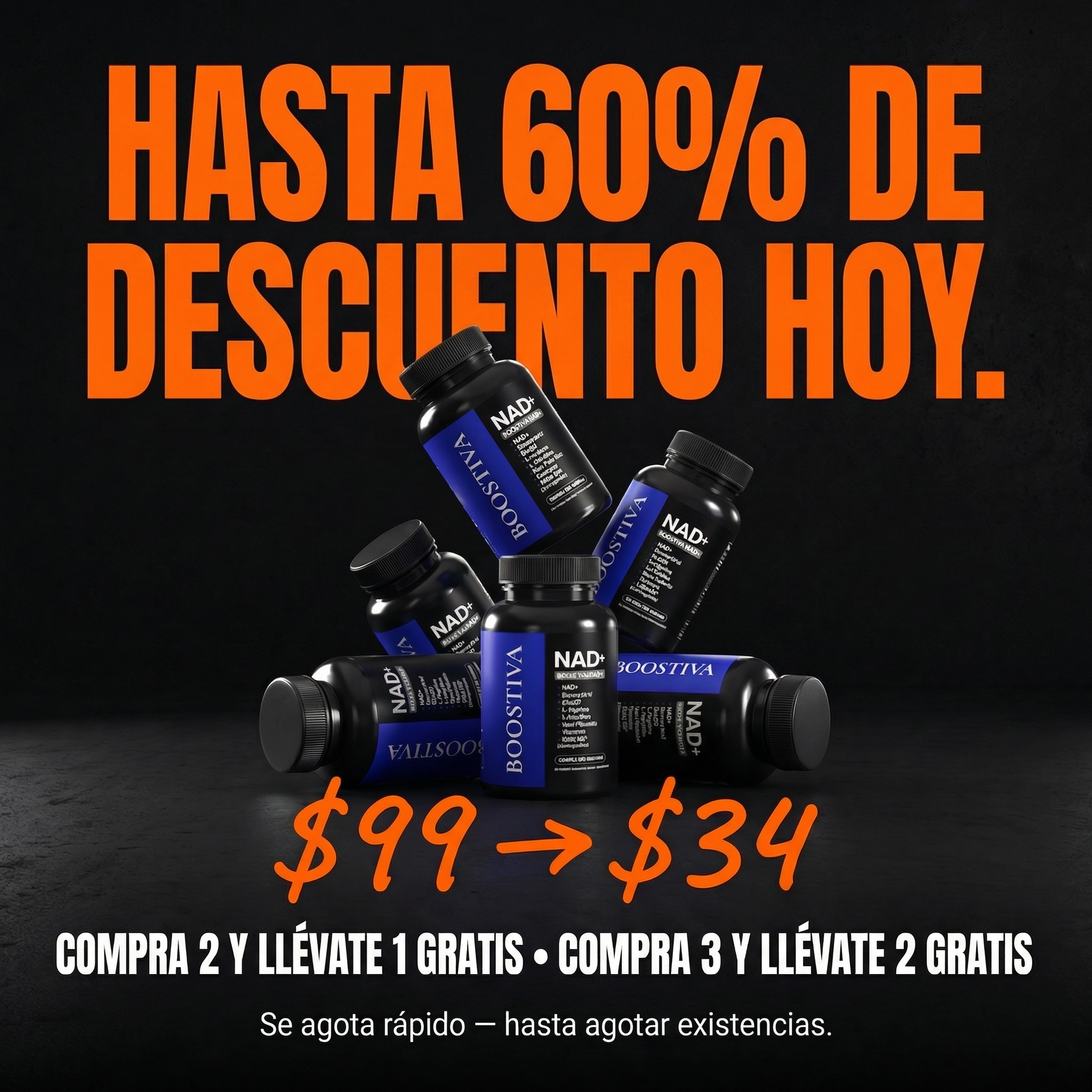 Boostiva Hombres Facebook ad