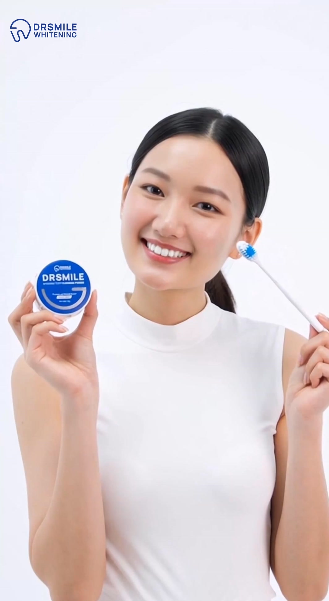 Dr Smile Whitening Facebook ad: Every woman carries her own story.