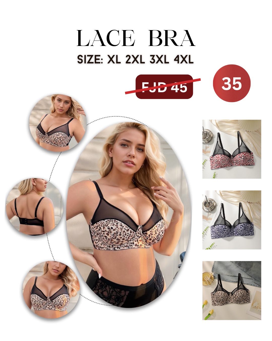 Lingerie Boutique in Fiji Facebook ad: Looking for the perfect bra?