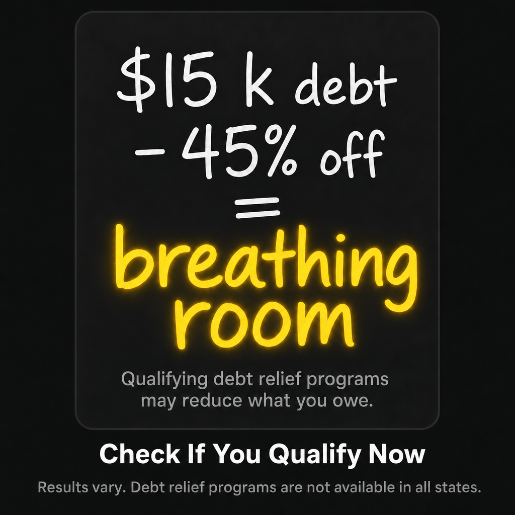 Smart Finance Hub Facebook ad: Credit card debt? Beat it with one affordable monthly…