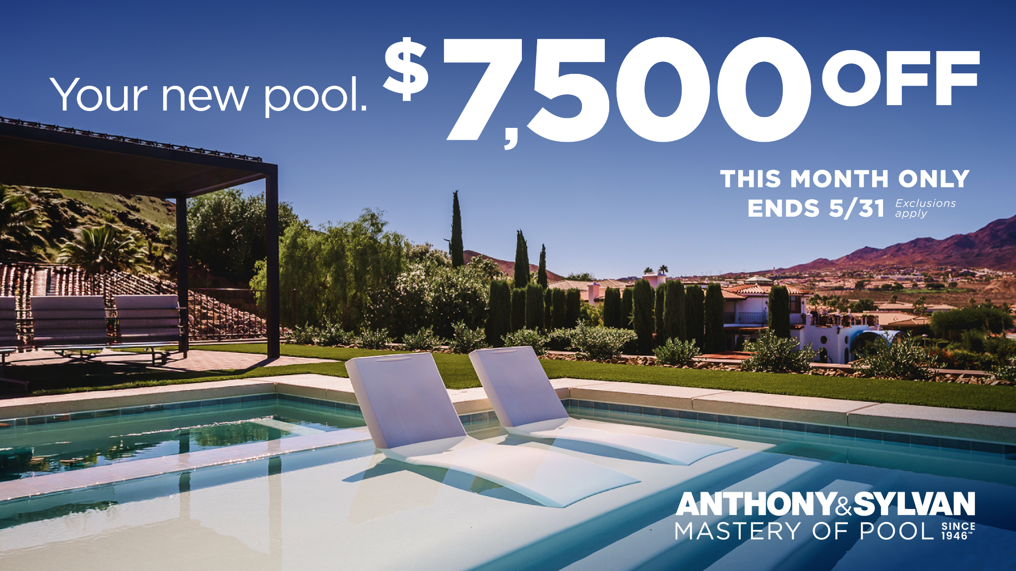 Anthony & Sylvan Pools Facebook ad