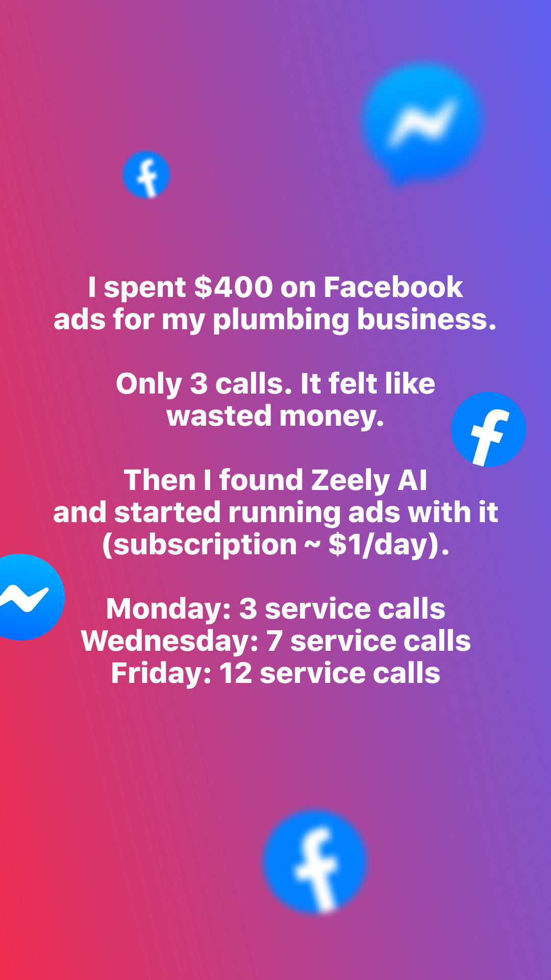 Zeely Facebook ad