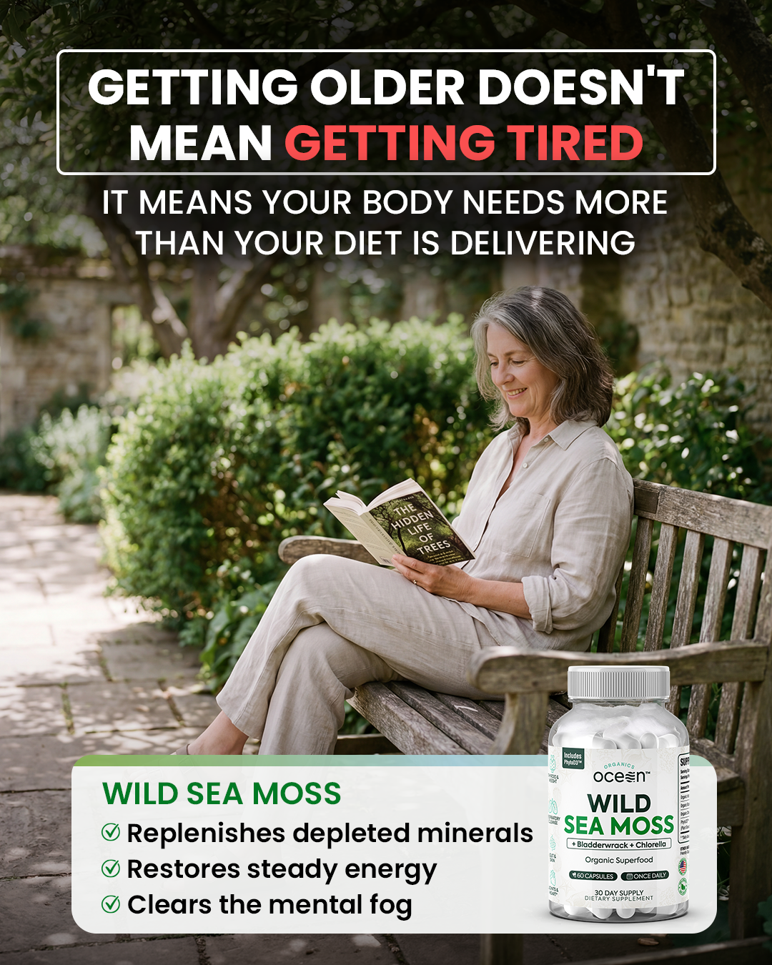 Organics Ocean Facebook ad