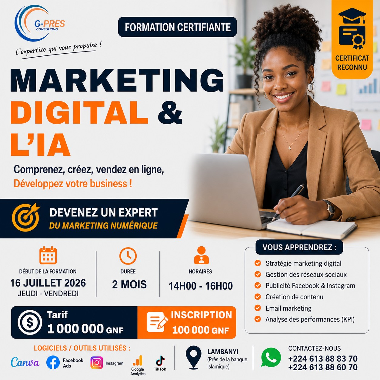 G-Pres Consulting Facebook ad: ๐๐ข๐ฅ๐ ๐๐ง๐๐ข๐ก ๐ฃ๐ฅ๐๐ ๐๐จ๐ ๐๐๐จ๐ง ๐ก๐๐ฉ๐๐๐จ