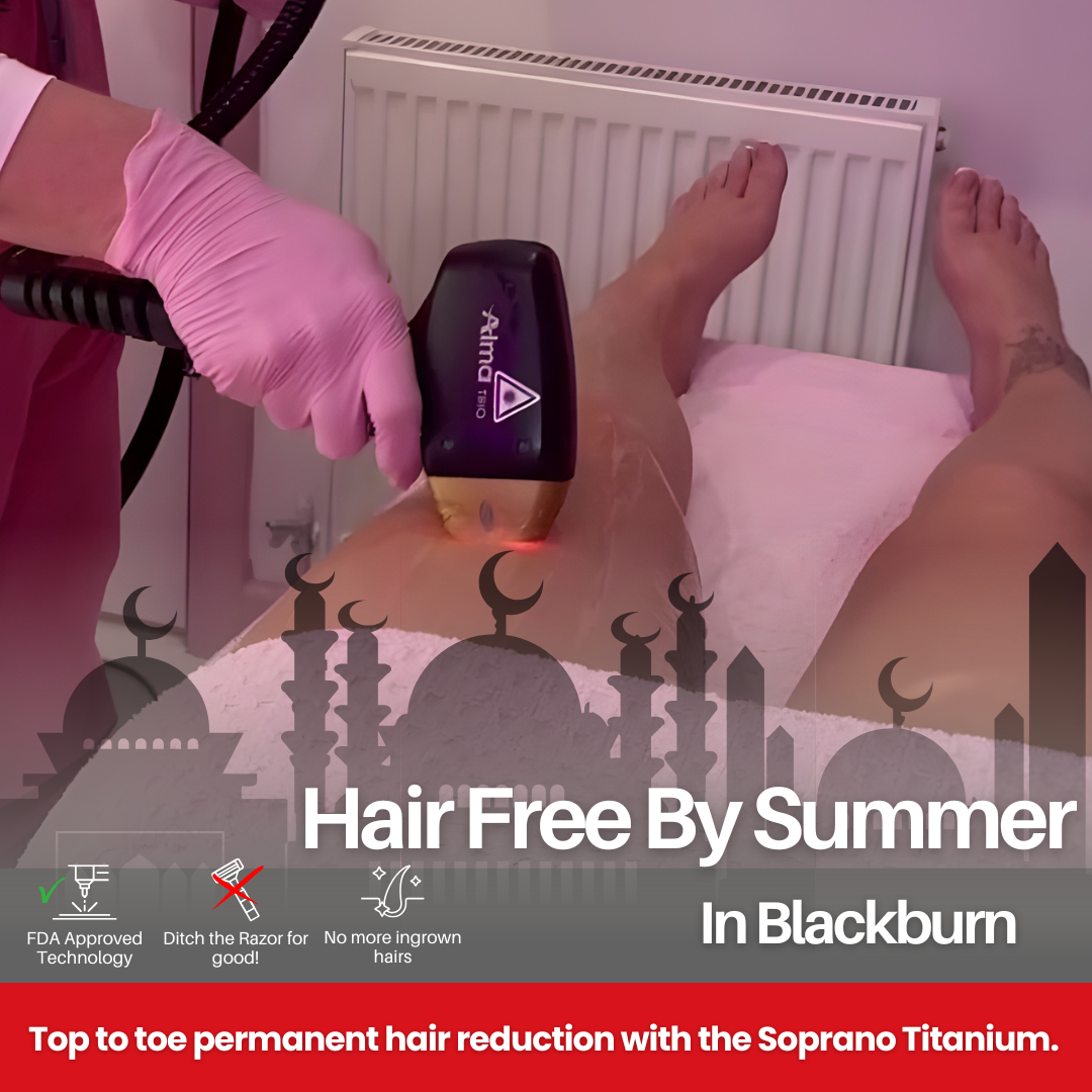 Samantha Rose Laser Clinic - Blackburn Facebook ad: Smooth The Areas That Matter