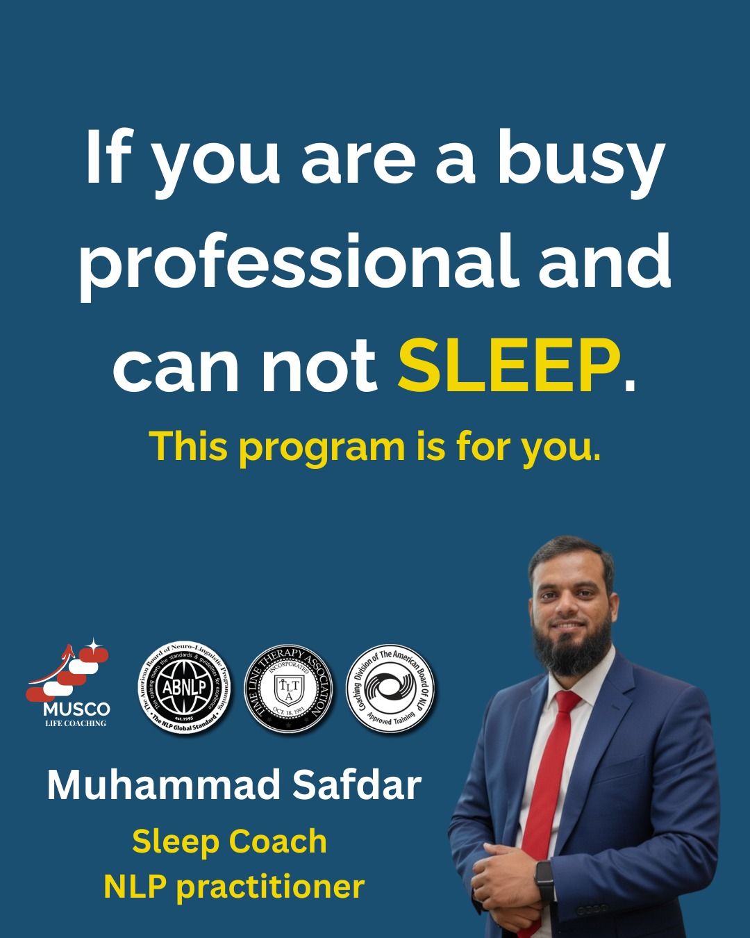 Muhammad Safdar Facebook ad: Still Can't Sleep?