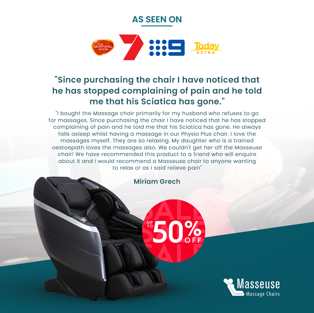 Masseuse Massage Chairs Facebook ad