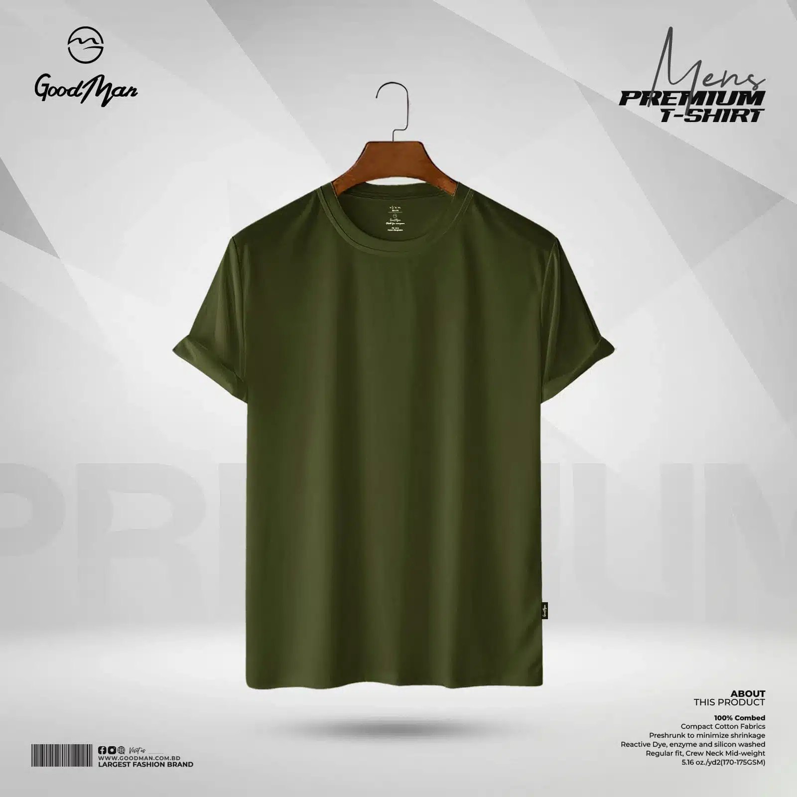 GoodMan Facebook ad: GoodMan Premium Tshirt