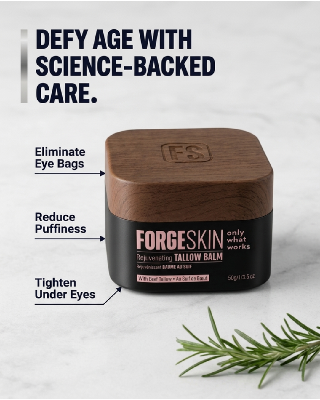 The Everyday Man Facebook ad: Attractive Skin in 3 Weeks