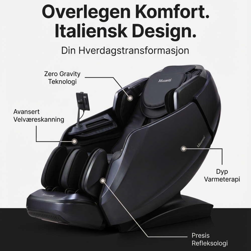 Mazzetti - Massasjestol Facebook ad