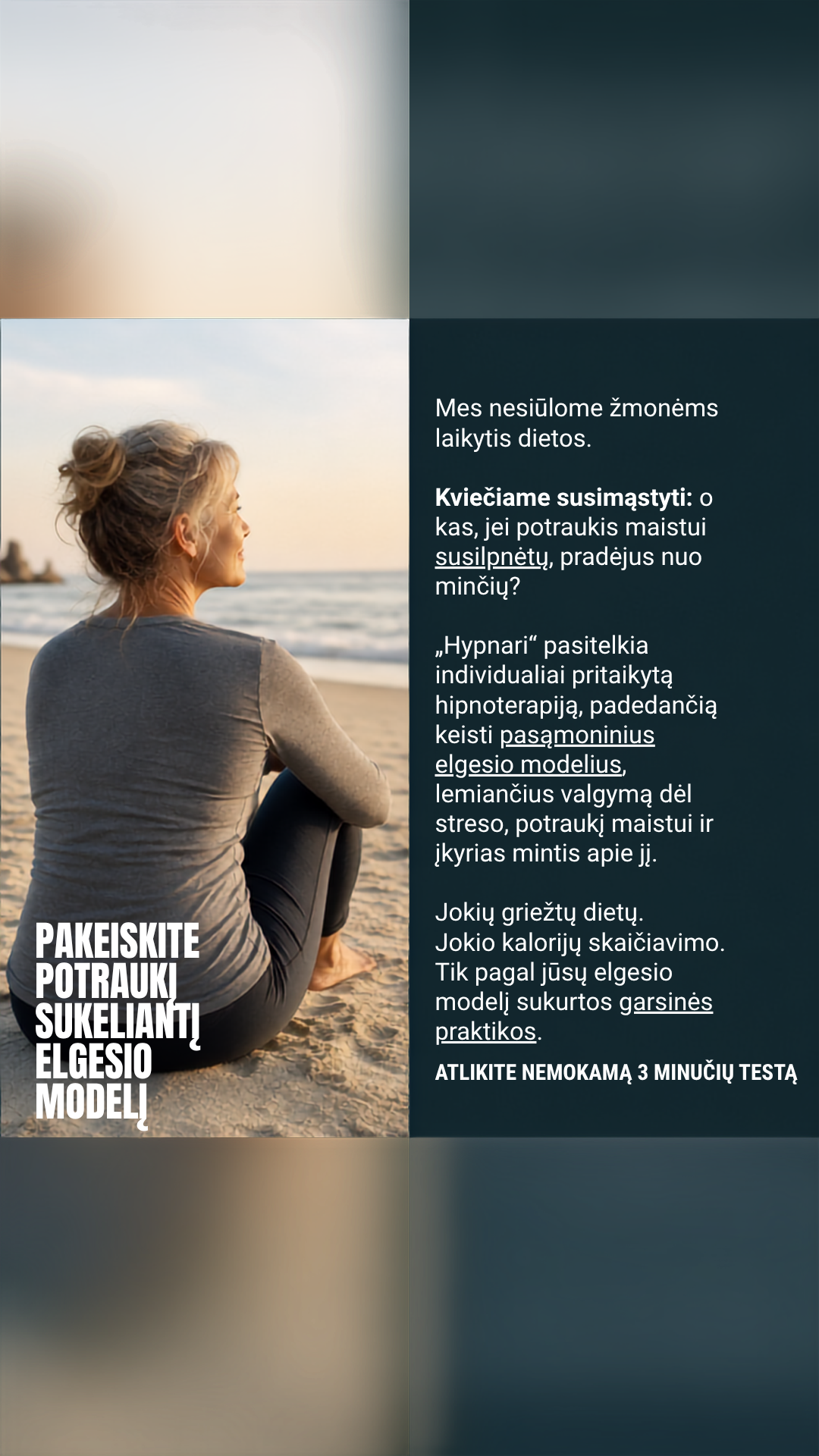 Ana Markova Facebook ad