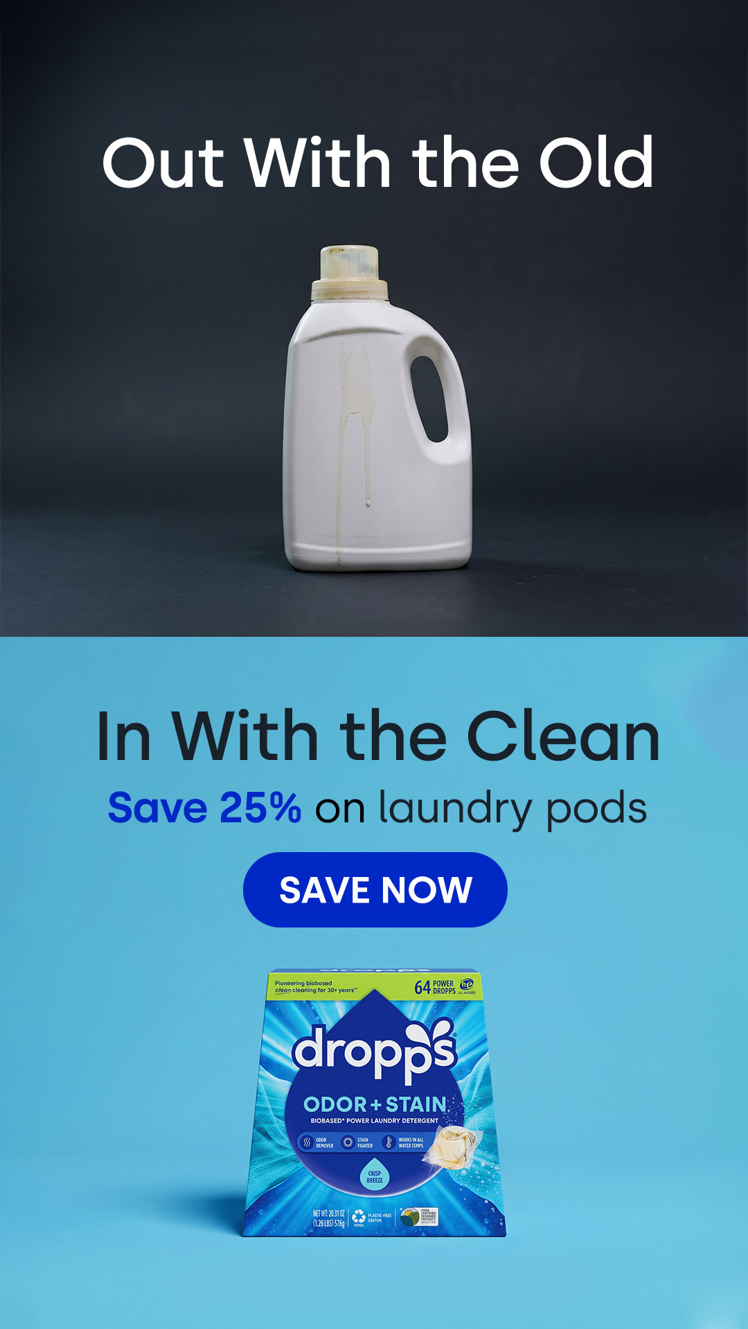 Dropps Facebook ad