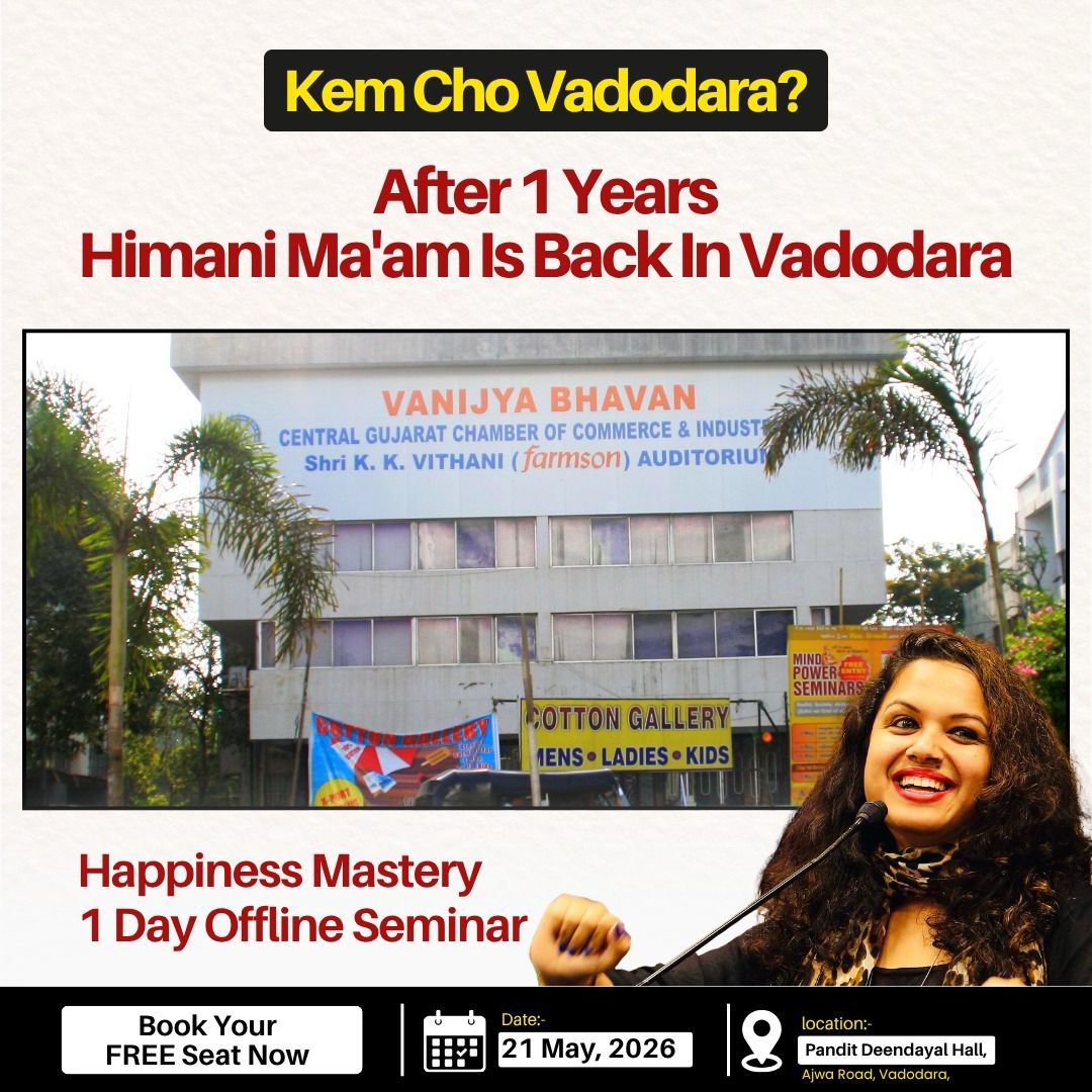 Himani's Happiness Hub Facebook ad: Unlock the Hidden Power of Your Mind, In One Day, Change…